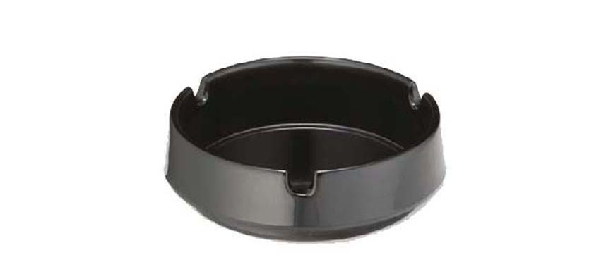 Posacenere plastica nero cm 10