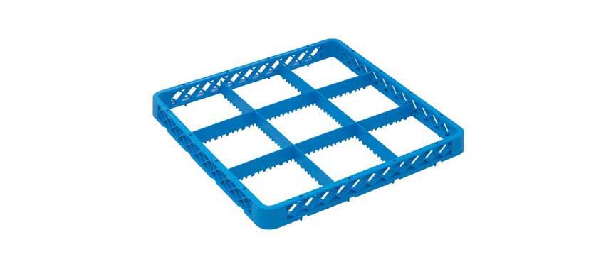Cestelli per lavaggio: Cesta rialzo 9 scomparti