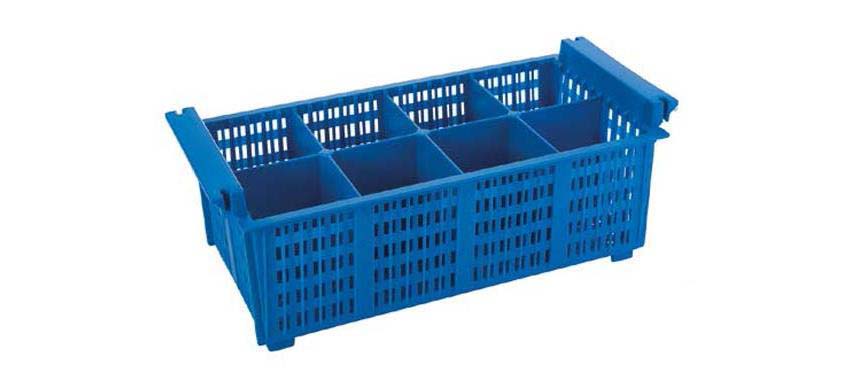 Cestelli per lavaggio: Cesta portaposate 8 scomparti