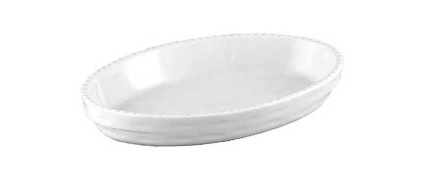 Pirofile: Pirofila ovale impilabile cm 42x26 h5,5
