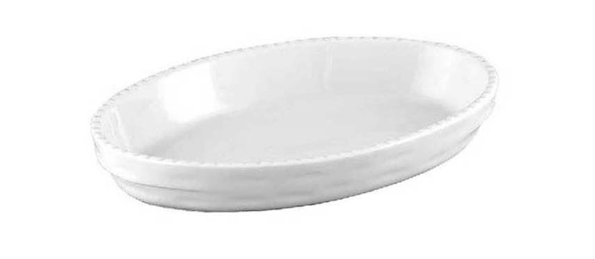 Pirofile: Pirofila ovale impilabile cm 44x27 h5,5