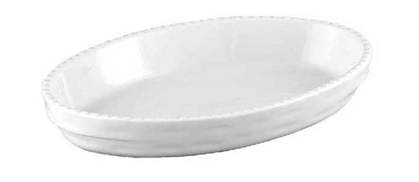 Pirofile: Pirofila ovale impilabile cm 48x30 h6,5