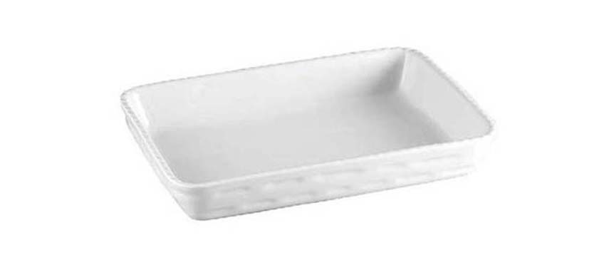 Pirofile: Pirofila retta impilabile cm 40x26 h5,5
