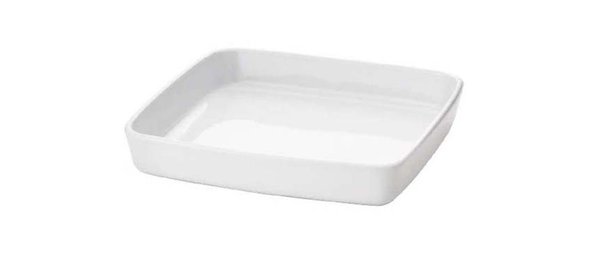 Pirofile: Pirofila quadrata cm 22x22x5