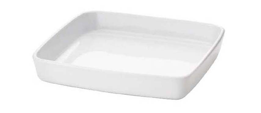 Pirofile: Pirofila quadrata cm 28x28x5