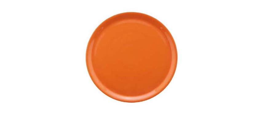 Piatti Pizza: Saturnia Piatto pizza napoli cm 31 arancio