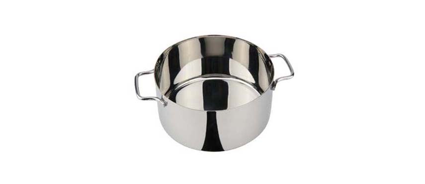 Vassoi di Presentazione Vari: Ilsa mini casseruola inox due manici cm 10