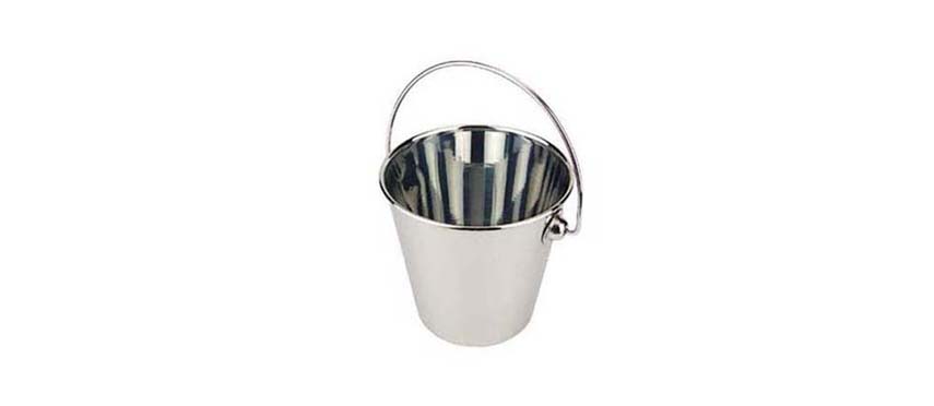 Vassoi di Presentazione Vari: Ilsa mini secchio inox cm 7