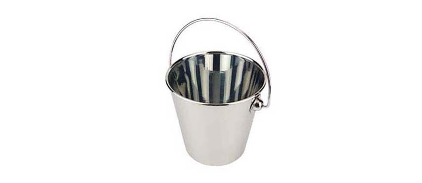 Vassoi di Presentazione Vari: Ilsa mini secchio inox cm 9