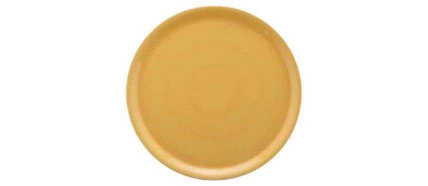 Piatti Pizza: Saturnia Piatto pizza napoli cm 33 giallo