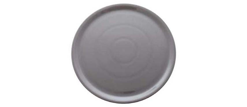 Piatti Pizza: Saturnia Piatto pizza napoli cm 33 grigio