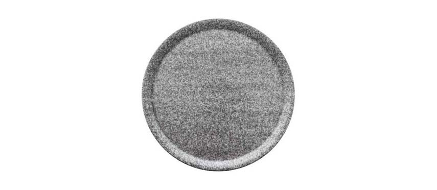 Piatti Pizza: Saturnia Piatto pizza napoli cm 31 granito grigio
