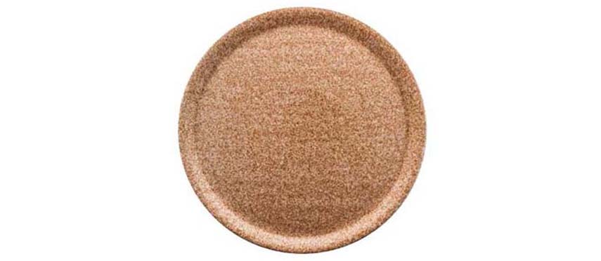 Piatti Pizza: Saturnia Piatto pizza napoli cm 33 granito biscuit