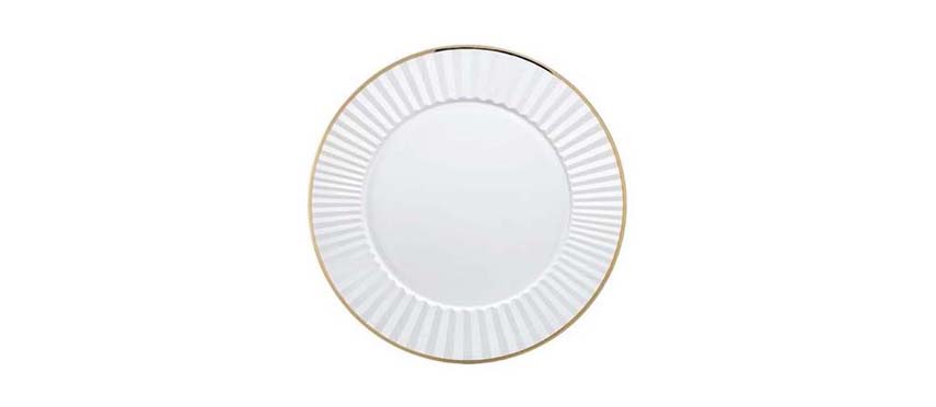 Sottopiatti: Diva sottopiatto cm 32 filo oro